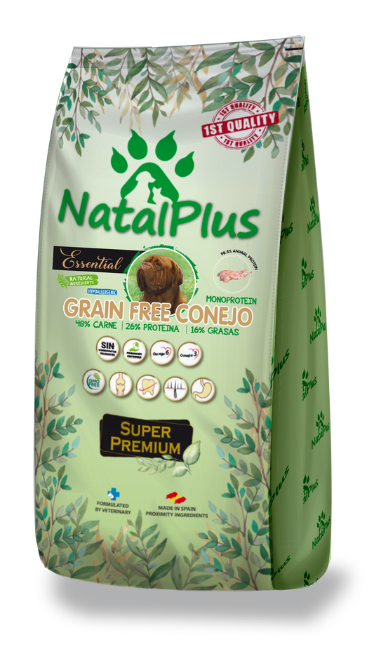 NatalPlus Essential GrainFree Kani Monoproteiininen - Superpremium aikuisten koiranruoka
