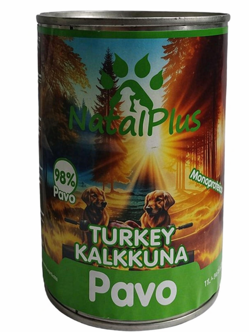 NatalPlus koirien Monoproteiiniset GRAINFREE märkäruoat 400g